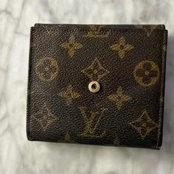 Louis Vuitton Dark Brown Monogram Wallet - Picture 3 of 12